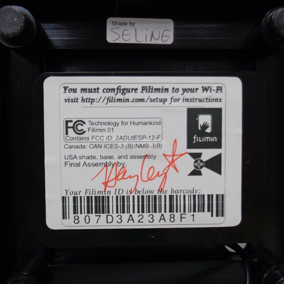 Filimin Friendship Wi-Fi Touch Long Distance LED Lamp in box - Picture 4 of 8